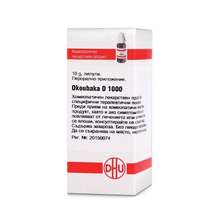 ОКУБАКА D1000 пилули 10 грама / OKOUBAKA D 1000 pillules
