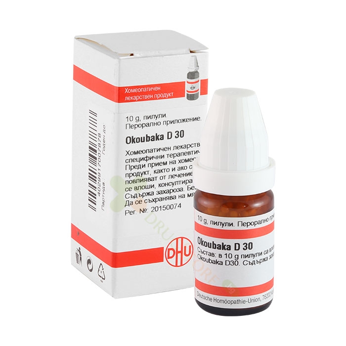 ОКУБАКА D30 пилули 10 г / DHU-ARZNEIMITTEL OKOUBAKA D30