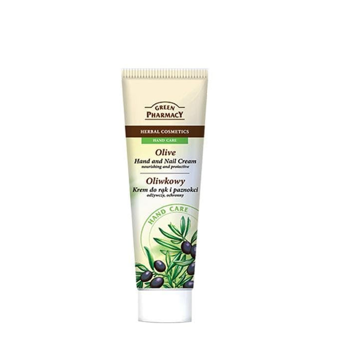 ПОДХРАНВАЩ КРЕМ ЗА РЪЦЕ С МАСЛИНА 100 мл. / GREEN PHARMACY OLIVE HAND AND NAIL CREAM NOURISHING AND PROTECTIVE