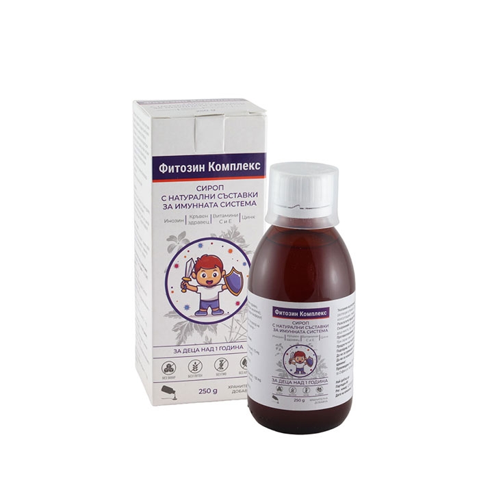 ФИТОЗИН КОМПЛЕКС сироп 250 г / OMEGA VITA FITOZIN COMPLEX syrup