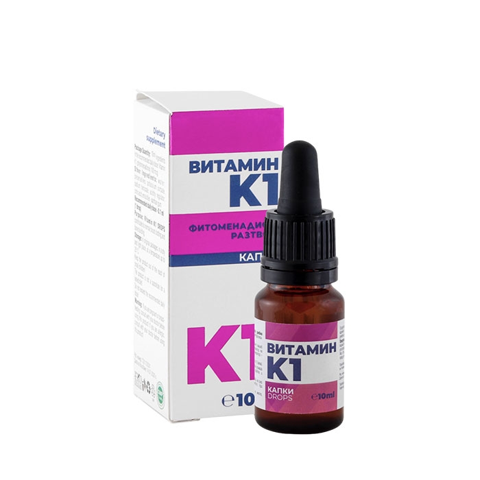 ВИТАМИН K1 капки 10 мл / OMEGA VITA VITAMIN K1 drops