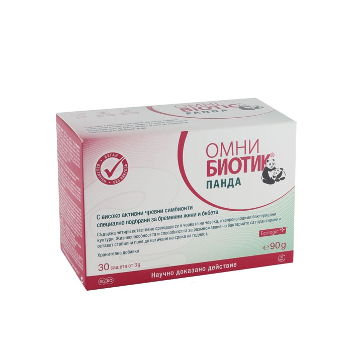 ОМНИ БИОТИК ПАНДА саше 3 г 30 броя / INSTITUT ALLERGOSAN OMNI BIOTIC PANDA
