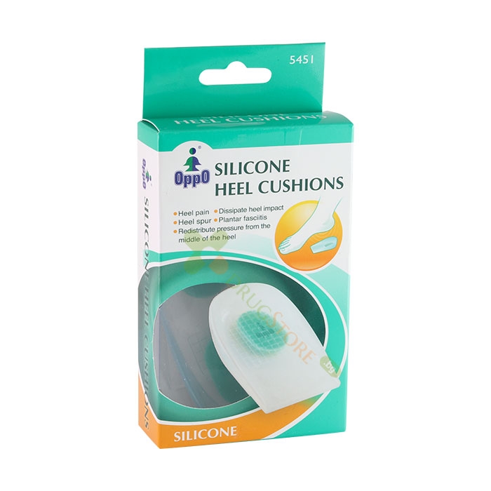 ОППО ОРТОПЕДИЧНИ СИЛИКОНОВИ ВЪЗГЛАВНИЧКИ ЗА ПЕТИ модел 5451 / OPPO SILICONE HEEL CUSHIONS