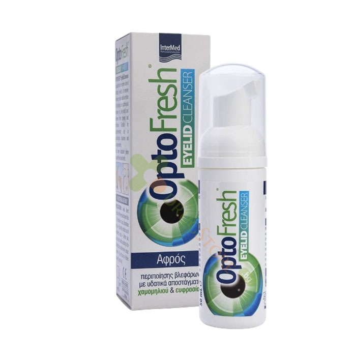 ОПТОФРЕШ ПЯНА ЗА ПОЧИСТВАНЕ НА КЛЕПАЧИ 50 мл / OPTOFRESH EYELID CLEANSER