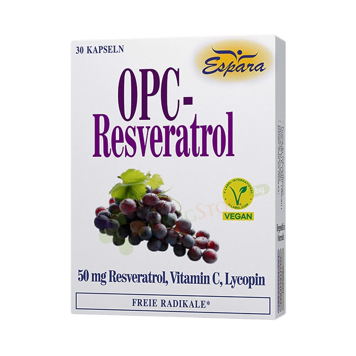 ОПЦ РЕСВЕРАТРОЛ капсули 30 броя / ЕСПАРА OPC RESVERATROL