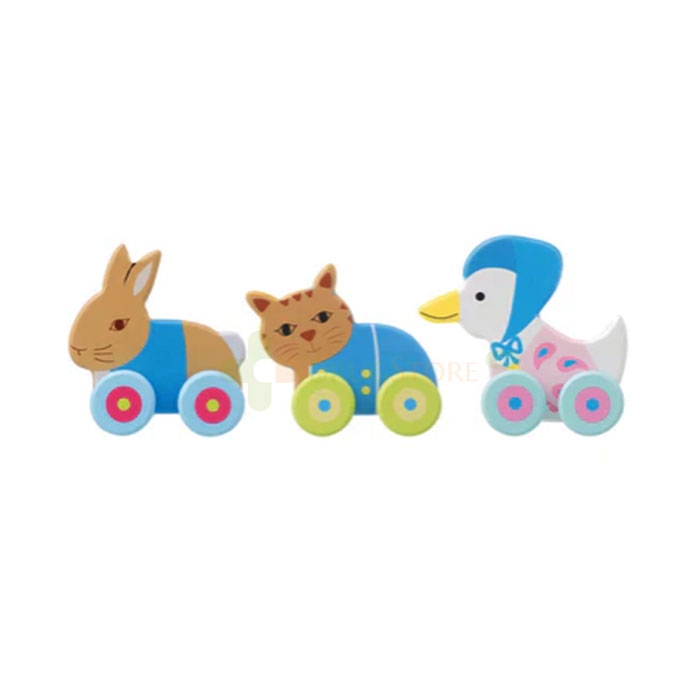 МОИТЕ ПЪРВИ ИГРАЧКИ ЗА БУТАНЕ PETER RABBIT / ORANGE TREE TOYS FIRST PUSH TOYS PETER RABBIT