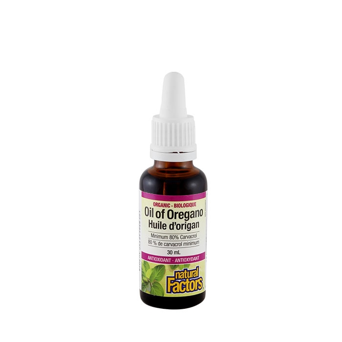 НАТУРАЛ ФАКТОРС РИГАН МАСЛО органик 30 мл / NATURAL FACTORS ORGANIC OIL OF OREGANO