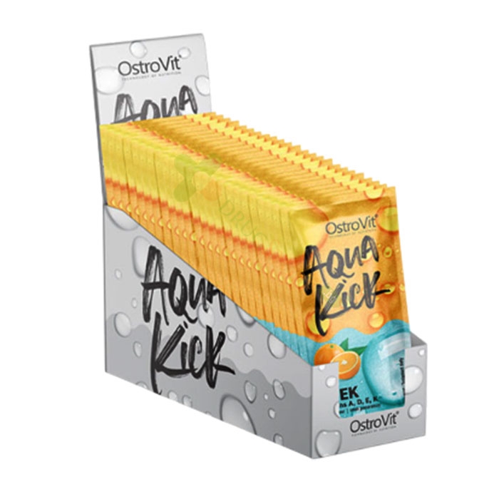 ОСТРОВИТ АКВА КИК ВИТАМИНИ A + D + E + K саше 10 г 24 броя / OSTROVIT AQUA KICK VITAMINS A + D + E + K sachets 10 g
