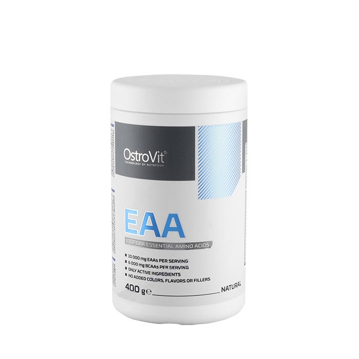 ОСТРОВИТ EAA (ЕСЕНЦИАЛНИ АМИНОКИСЕЛИНИ) С НАТУРАЛЕН ВКУС прах 400 г / OSTROVIT SUPREME PURE EAA (ESSENTIAL AMINO ACIDS) UNFLAVOURED