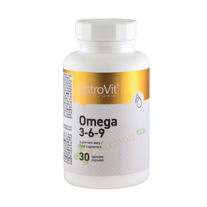ОСТРОВИТ ОМЕГА 3-6-9 капсули 30 броя / OSTORVIT OMEGA 3-6 -9