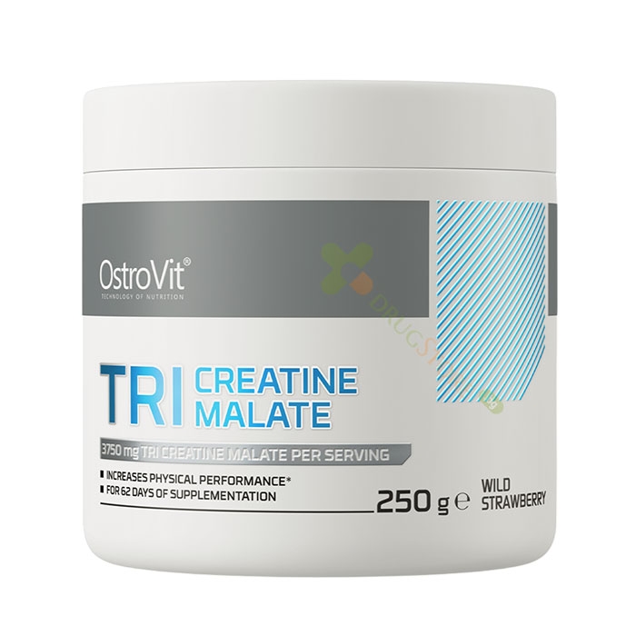 ОСТРОВИТ ТРИ КРЕАТИН МАЛАТ ОВКУСЕН 250 г / OSTROVIT TRI CREATINE MALATE POWDER FLAVOURED