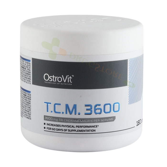 ОСТРОВИТ ТРИ КРЕАТИН МАЛАТ 3600 мг капсули 180 броя / OSTROVIT TCM 3600 mg