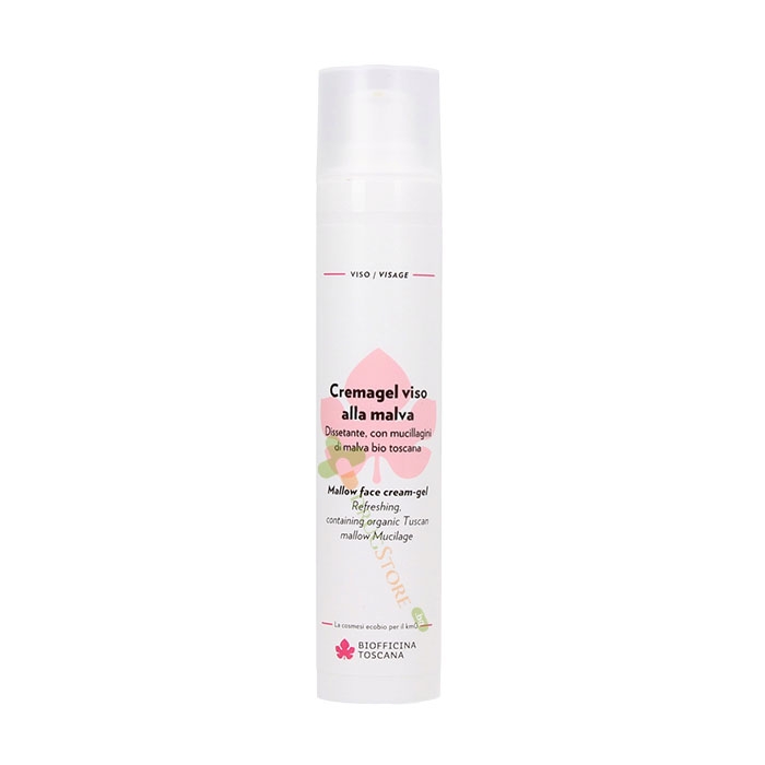 ОСВЕЖАВАЩ КРЕМ - ГЕЛ СЪС СЛЕЗ 50 мл / BIOFFICINA TOSCANA REFRESHING CREAM - GEL WITH MALVA SYLVESTRIS