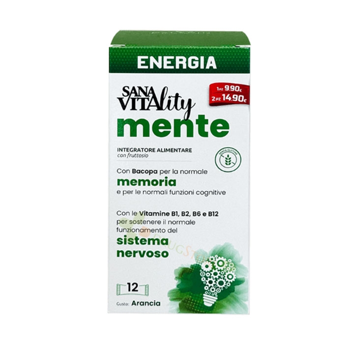 САНАВИТА ЕНЕРГИЯ И ПАМЕТ саше 12 броя / PALADIN PHARMA SANAVITA VITALITY ENERGY sachets