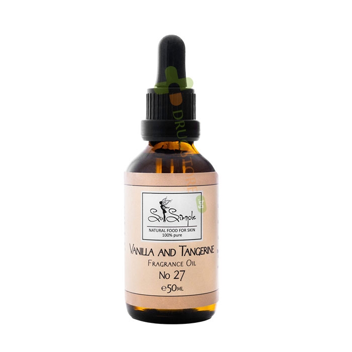 ПАРФЮМНО ОЛИО №27 ВАНИЛИЯ И МАНДАРИНА 50 мл / SO SIMPLE FRAGRANCE OIL №27 VANILLA AND TANGERINE
