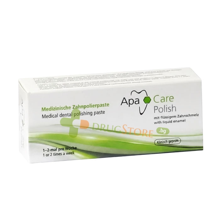 ПАСТА ЗА ЗЪБИ АПА КЕЪР ПОЛИШ С ПОЛИРАЩО ДЕЙСТВИЕ 25 мл / APA CARE POLISH removes staining