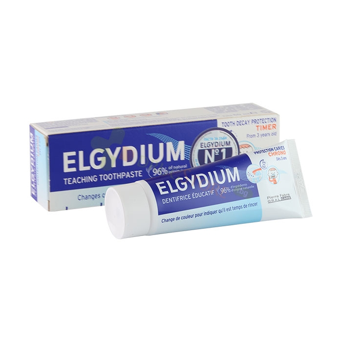 ПАСТА ЗА ЗЪБИ ЕЛГИДИУМ С ТАЙМЕР ЗА ДЕЦА 50 мл / ELGYDIUM CHRONO TOOTHPASTE