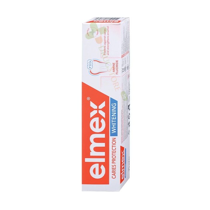 ПАСТА ЗА ЗЪБИ ЕЛМЕКС КАРИЕС ПРОТЕКШЪН УАЙТЪНИНГ 75 мл / COLGATE PALMOLIVE ELMEX CARIES PROTECTION WHITENING