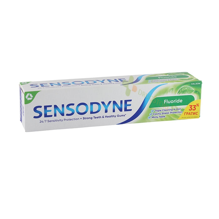 ПАСТА ЗА ЗЪБИ СЕНСОДИН ФЛУОРИД 100 мл / SENSODYNE TOOTHPASTE FLUORIDE