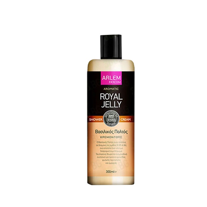 АРЛЕМ ДУШ КРЕМ ПЧЕЛНО МЛЕЧИЦЕ 300 мл. / ARLEM AROMATIC SHOWER CREAM WITH ROYAL JELLY