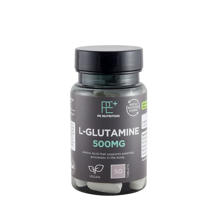 ПЕ НУТРИШЪН L-ГЛУТАМИН таблетки 500 мг 50 броя / PE NUTRITION L-GLUTAMINE