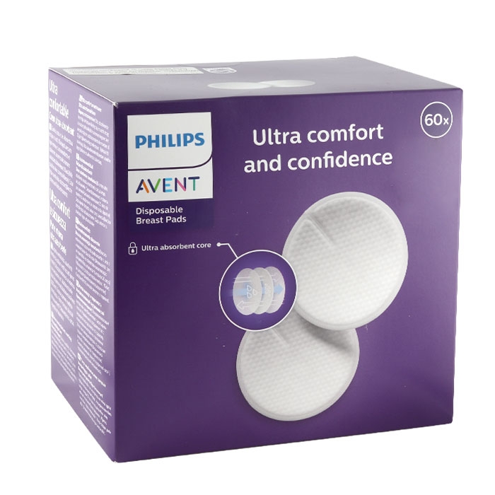 ПОДПЛЪНКИ ЗА КЪРМАЧКИ 60 броя / AVENT DISPOSABLE BREAST PADS