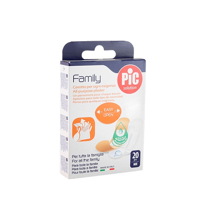 ПЛАСТИРИ ЗА ЦЯЛОТО СЕМЕЙСТВО 20 броя / PIC SOLUTION FAMILY PLASTERS