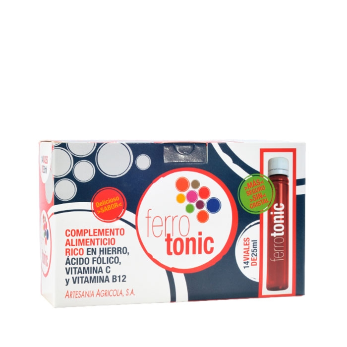 ПЛАНТИС ЖЕЛЯЗО С ФОЛИЕВА КИСЕЛИНА ампули 14 броя / ARTESANIA AGRICOLA PLANTIC FERRO TONIC
