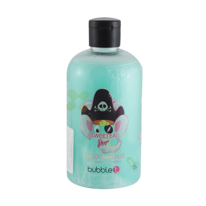 ПОЧИСТВАЩ ГЕЛ ЗА ДУШ И ВАНА ПИРАТ 500 мл / BUBBLE T SWEETEA SHOP BATH AND SHOWER GEL