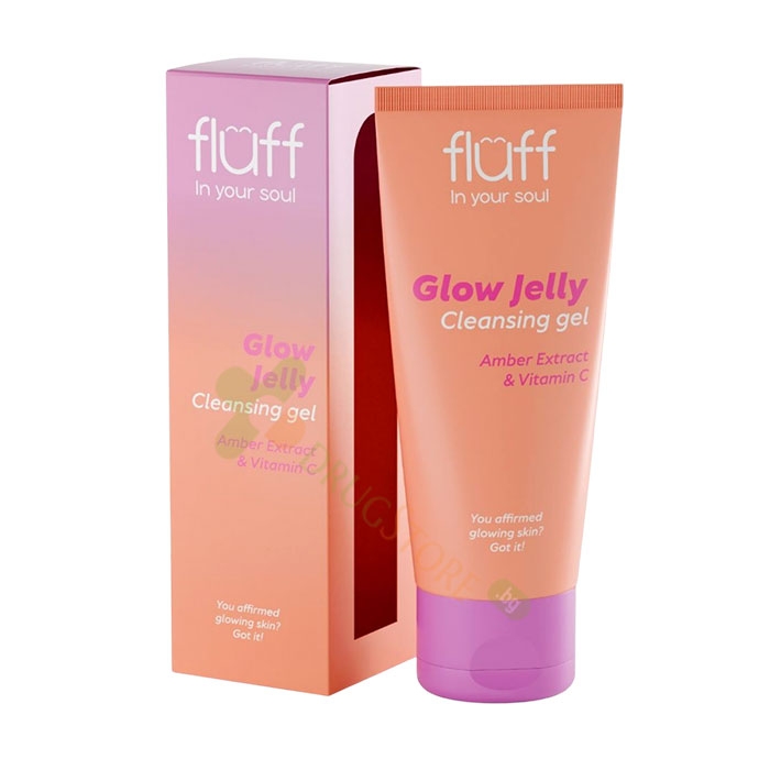 ПОЧИСТВАЩ ГЕЛ ЗА ЛИЦЕ С ЕКСТРАКТ ОТ КЕХЛИБАР И ВИТАМИН C 100 мл / FLUFF GLOW JELLY CLEANSING GEL WITH AMBER EXTRACT AND VITAMIN C
