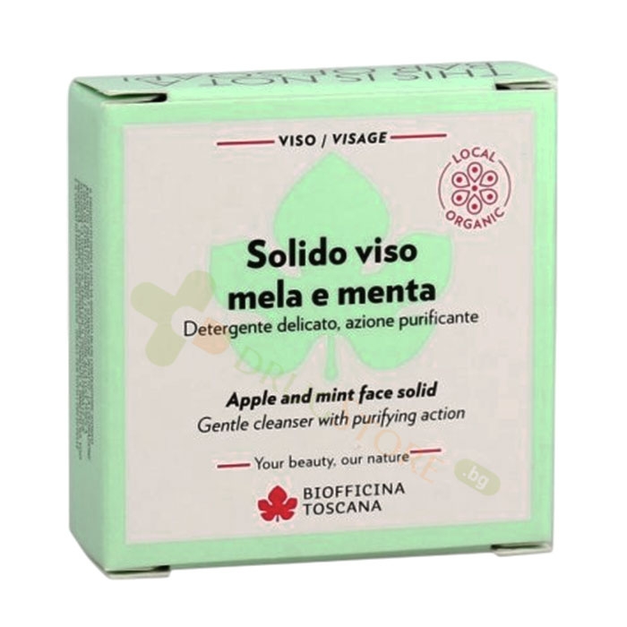 ПОЧИСТВАЩ ТВЪРД ДЕТЕРГЕНТ С ЯБЪЛКА И МЕНТА 50 г / BIOFFICINA TOSCANA CLEANING HARD DETERGENT WITH APPLE AND MINT
