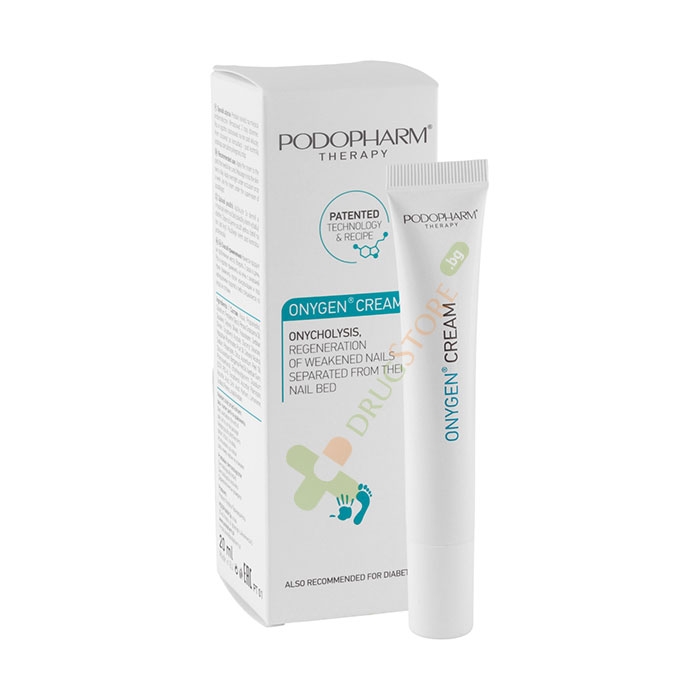 ТЕРАПИ ОНИГЕН КРЕМ 20 мл / PODOPHARM THERAPY ONYGEN CREAM REGENERATION OF WEAKENED NAILS SEPARATED FROM THEIR NAIL BED