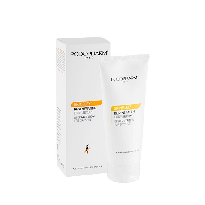 СКИНФЛЕКС РЕГЕНЕРИРАЩ СЕРУМ ЗА ТЯЛО 200 мл / PODOPHARM MED SKINFLEX REGENERATING BODY SERUM
