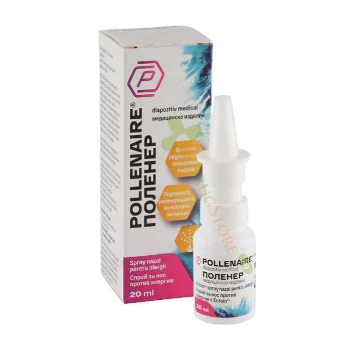 ПОЛЕНЕР спрей за нос против алергии 20 мл / EGIS POLLENAIRE allergy relief nasal spray