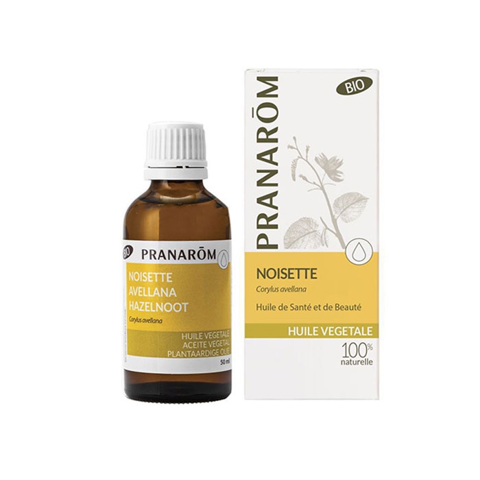 ПРАНАРОМ БИО РАСТИТЕЛНО МАСЛО ОТ ЛЕШНИК 50 мл. / PRANAROM HAZELNUT OIL 50 ml.
