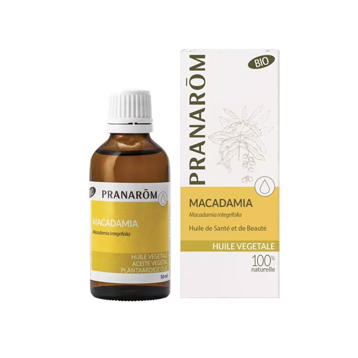 ПРАНАРОМ БИО РАСТИТЕЛНО МАСЛО ОТ МАКАДАМИЯ 50 мл. / PRANAROM MACADAMIA OIL 50 ml.