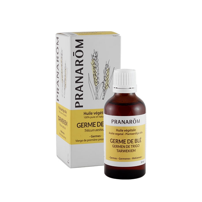ПРАНАРОМ РАСТИТЕЛНО МАСЛО ОТ ПШЕНИЧЕН ЗАРОДИШ 50 мл / PRANAROM WHEAT GERM OIL