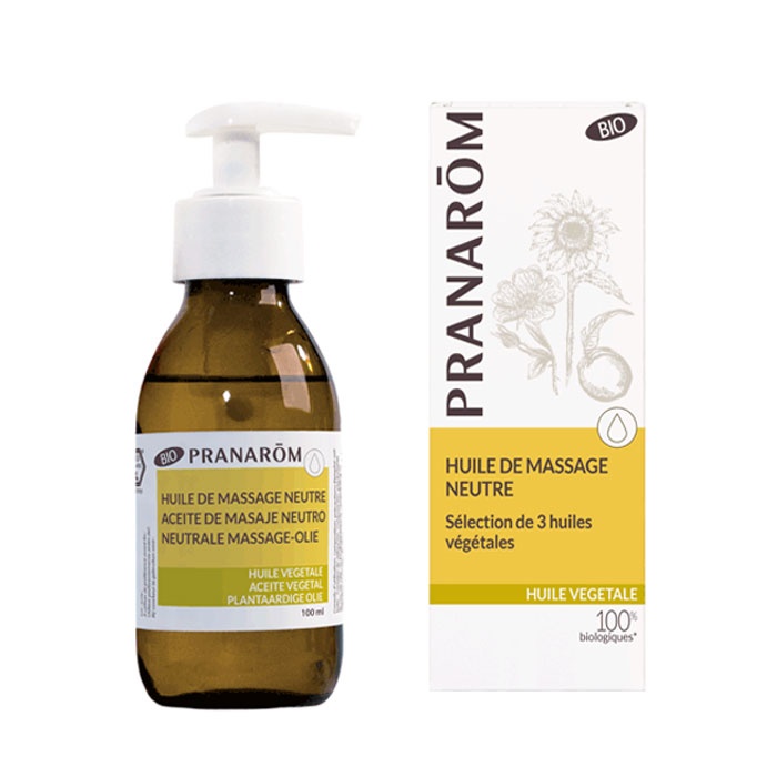 ПРАНАРОМ НАТУРАЛНО МАСАЖНО МАСЛО БАЗА 100 мл. / PRANAROM MASSAGE BASE OIL 100 ml.