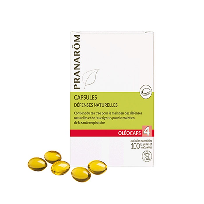 ПРАНАРОМ ОЛЕОКАПС 4 ЗАЩИТНИ СИЛИ капсули 30 / PRANAROM OLEOCAPS 4 NATURAL DEFENCES capsules 30