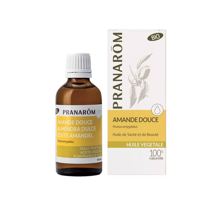 ПРАНАРОМ БИО РАСТИТЕЛНО МАСЛО ОТ СЛАДЪК БАДЕМ 50 мл. / PRANAROM SWEET ALMOND OIL 50 ml.