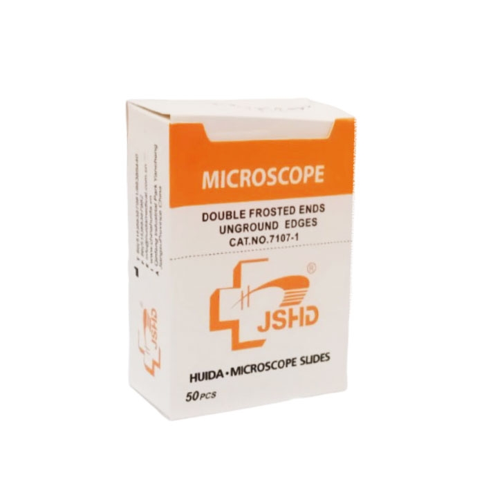 ПРЕДМЕТНИ МАТИРАНИ СТЪКЛА 50 броя / HUIDA - MICROSCOPE SLIDES