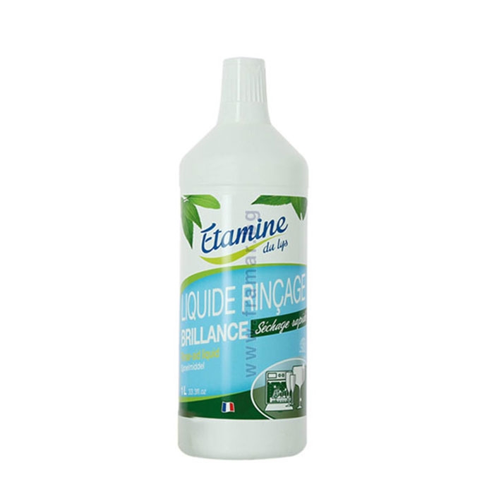 ПРЕПАРАТ ЗА ИЗПЛАКВАНЕ И БЛЯСЪК ЗА СЪДОМИЯЛНА МАШИНА 1 литър / ETAMINE DU LYS DISHWASHER RINSE AND SHINE DETERGENT