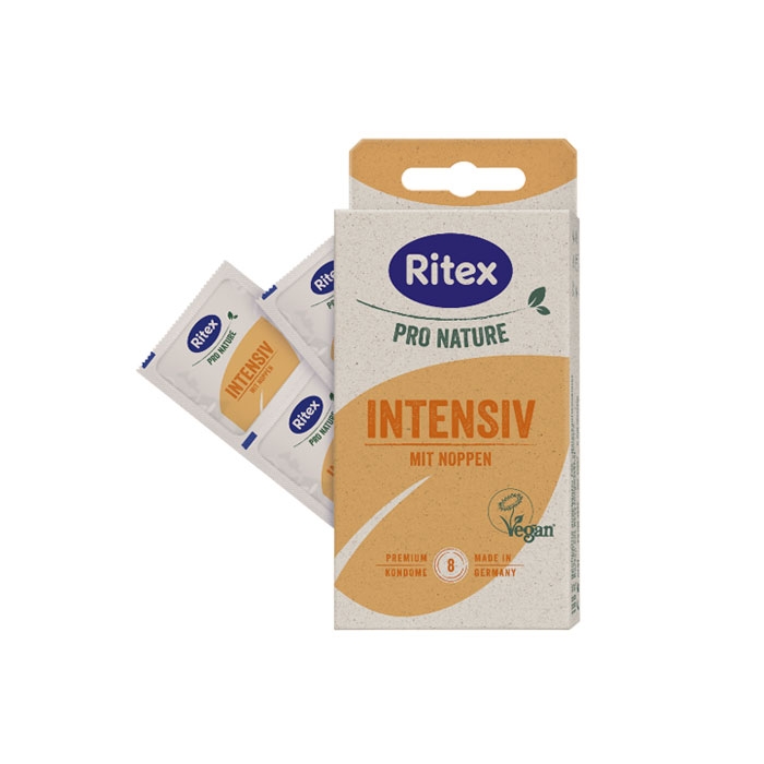 ПРЕЗЕРВАТИВИ РИТЕКС ПРО НЕЙЧЪР ИНТЕНЗИВ 8 броя / RITEX PRO NATURE INTENSIV