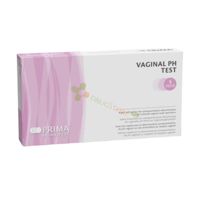 ПРИМА БЪРЗ ТЕСТ ЗА ВАГИНАЛНО PH 5 броя / PRIMA HOME TEST VAGINAL PH TEST
