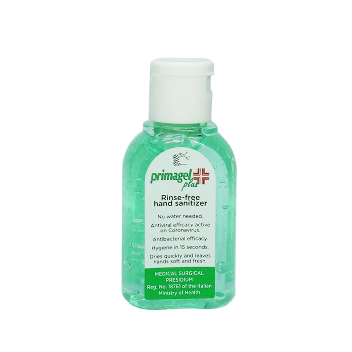 ПРИМАГЕЛ ПЛЮС ДЕЗИНФЕКТАНТ ЗА РЪЦЕ 50 мл. / PRIMAGEL PLUS RINSE-FREE HAND SANITIZER 50 ml.