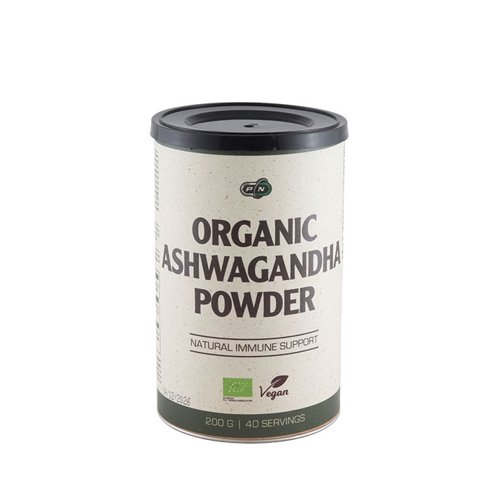 ПЮР НУТРИШЪН БИО АШВАГАНДА 200 г / PURE NUTRITION ORGANIC ASHWAGANDHA POWDER