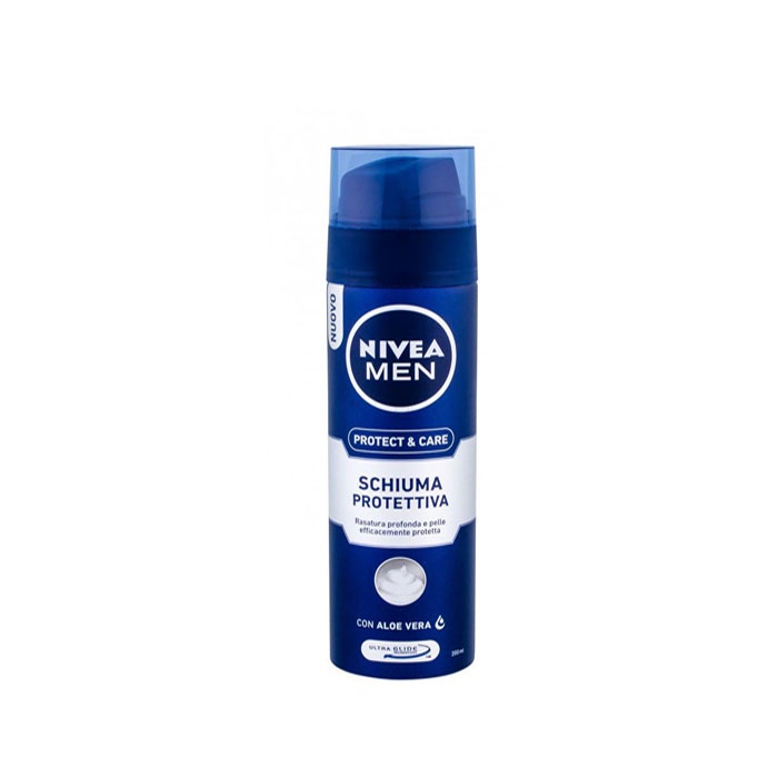 НИВЕА ПЯНА ЗА БРЪСНЕНЕ С АЛОЕ ВЕРА 200 мл. / NIVEА SHAVING FOAM WITH ALOE VERA 200 ml.