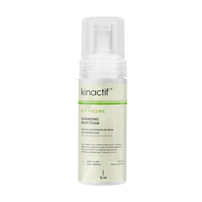 ПЯНА ЗА ОБЕМ KINACTIF № 3 VOLUME 150 мл / KIN COSMETICS KINACTIF № 3 VOLUME EXPANDING ROOT FOAM
