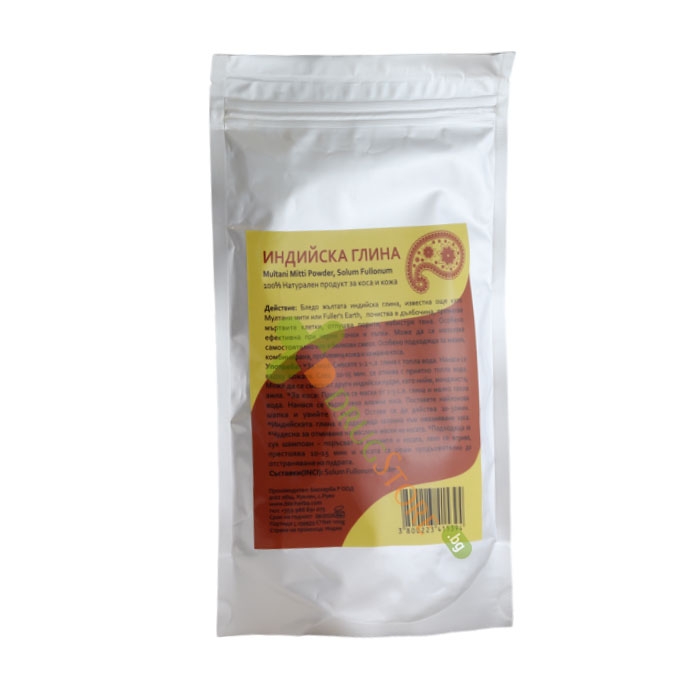 РАДИКА ИНДИЙСКА ГЛИНА НА ПРАХ 100 г / BIOHERBA RADIKA MULTANI MITTI