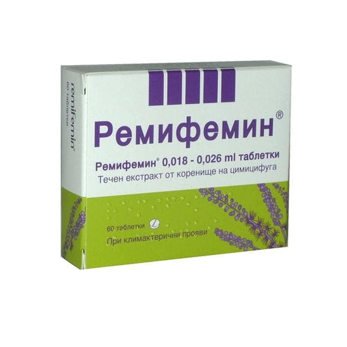 РЕМИФЕМИН таблетки 60 броя / REMIFEMIN